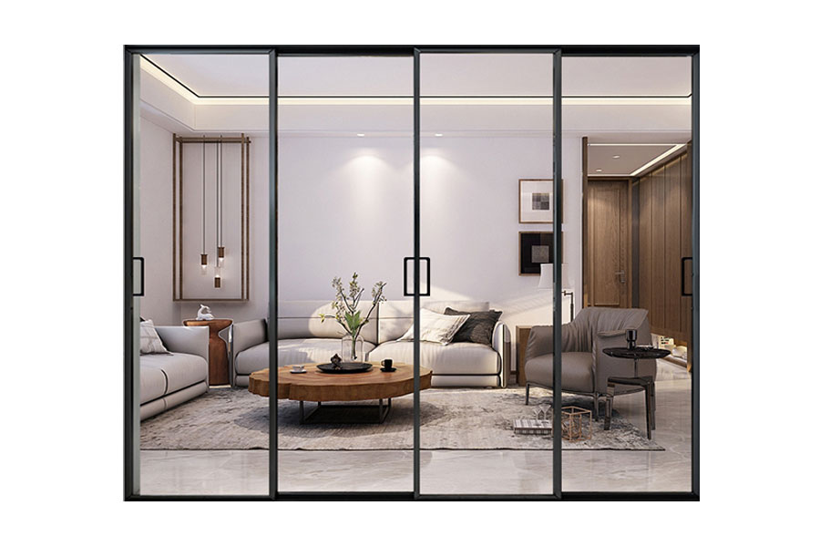 Cửa Lùa Slim 4 Cánh Minh Long